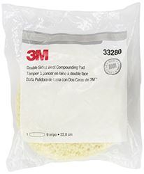 Picture of 3M 33280 9 DS WOOL COMPOUND PAD 