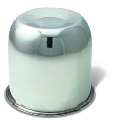 Picture of Gorilla Automotive HC202SS Push Through Hub Cover Closed End 4.25 OD Polished Stainless Steel Bulk HC202SS