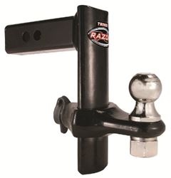Picture of Trimax TRZ8PB Black 8" Powder Coat Drop Hitch