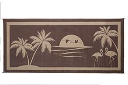 Picture of Ming'S Mark Inc TO8187 Mat-Tropoas 8'X18' Brown-Beige