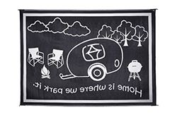 Picture of Ming'S Mark Inc RH8111 Mat-Rvhome 8'X11' Black-White