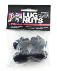 Picture of Gorilla Automotive 73137TBCB Toyota Mag 21mm Hex 12mmx1.50 Black Pack of 4 Lug Nuts 73137TBCB