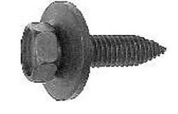 Picture of Auveco 13614  13614 Hex Head Sems CA Point Body Bolt, M8 x 1.25 mm x 30 mm L x 13 mm Across Flats, Phosphate
