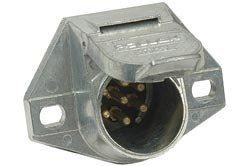 Picture of Pollak Corp 11720 7-Way Connector Socket