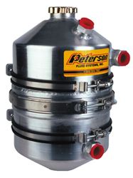 Picture of Peterson Fluid 08-0009 Peterson Fluid Systems 08-0009 3 Gallon Dry Sump Tank