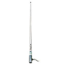Picture of Shakespeare Antennas 5120 8' Am-Fm 1 Piece Centennial Antenna, Mfg# 5120, White, Includes 1 Piece Antenna W/1" - 14 Thread Chrome-Brass Ferrule, 15' Rg-62 Coax & Motorola Connector. Am/fm