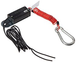 Picture of Fastway Trailer 80002060 6' Zip Coiled Breakaway Cable With Switchbox. Oem Or Full Replacement.