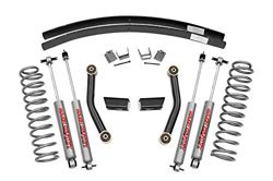 Picture of Rough Country 670XN2 670XN2 R/C 3IN JEEP SERIES II SUSPENSION LIFT KIT / N3 SHOCKS (84-01 CHEROKEE XJ)