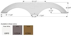 Picture of Icon Pistons 12072 Fender Skirt