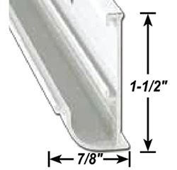 Picture of AP 021562018 Gtr Rail P.wht 8' Ea