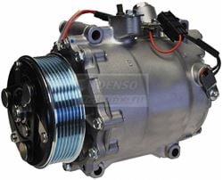Picture of DENSO Auto Parts 4717056 New Compressor W/ Clutch