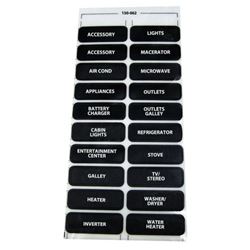 Picture of Paneltronics 150-062 Paneltronics Ac-20 Assorted Label Sheet