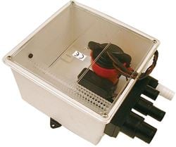 Picture of JOHNSON PUMPS 57151 JOHNSON PUMP 1000 GPH MULTI PORT SHOWER PUMP 12V W/SWITCH