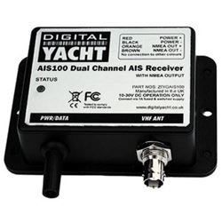 Picture of DIGITAL YACHT ZDIGAIS100P Ais 100 Pro, Mfg# Zdigais100p. Entry Level Dual Channel Ais Receiver With Usb Connection For Use With Pc And Nmea 0183 (38,400 Baud). Works With Most Mfds, Radars, And Navigation Software. Requires Vhf Antenna Input.