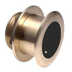 Picture of Furuno 526TID-LTD/20 Depth Transducer W/ Temp, Mfg# 526tid-Ltd/20, 50/200khz, 1000 Watt, 20/6 Deg Beam Angle, W/ Temp Sensor. B164 Bronze Low-Profile Housing (3.75" Shaft) W/ 20 Deg Tilted Element. Includes 30' Cable W/ 10 Pin Connector.