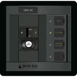 Picture of Blue Sea Systems 1502 BLUE SEA Panel 360 RCBO 30A Main 2-Pole FR | 1502-BSS