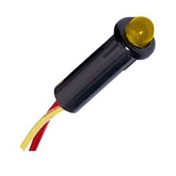 Picture of Paneltronics 048-005 PANELTRONICS LED 12-14VDC 1/4 INCH AMBER