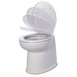 Picture of Jabsco 58040-3012 Jabsco 17" Deluxe Flush Fresh Water Toilet W/soft Close Lid