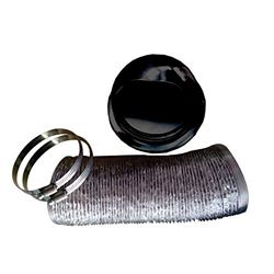 Picture of PINNACLE 181065 Outside Vent Kit-Black