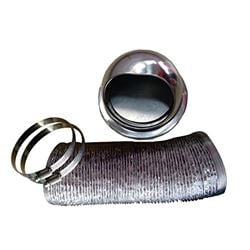 Picture of PINNACLE 181064 Outside Vent Kit-Stainles