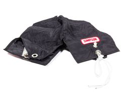 Picture of Simpson Racing Equipment 42035 Black Nylon Pack 8' Air Boss