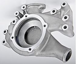 Picture of Proform Parts 66228 Water Pump Housing; Aluminum; Natural Finish; Fits Mopar B, Rb, And Hemi