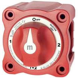 Picture of Blue Sea Systems 6007 m-Series Mini Selector Battery Switch with Removable Knob