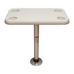 Picture of Springfield Marine 1690107 SPRINGFIELD 16X28 RECTANGLE TABLE PACKGE - WHITE  