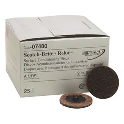 Picture of 3M 07481 2" Scotch-Brite™ Roloc™ Surface Conditioning Disc, Medium