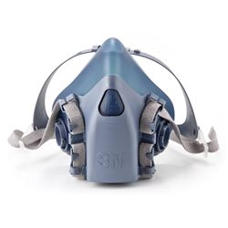 Picture of 3M 37083 RESPIRATOR HALF MASK LARGE 7503 SILICONE