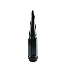 Picture of Metal Lugz 7004K8-BLK Metal Lugz - Spiked Lugz - Black 14x1.5 thread 4.4" overall length kit contains 32 Lugs & 1 Key