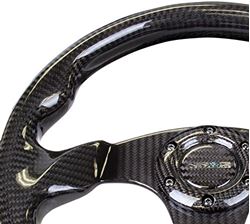 Picture of NRG Innovations ST-009CF/BK Steering System
