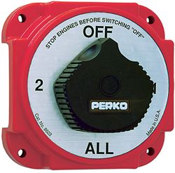Picture of Perko 8603DP PERKO HEAVY DUTY BATTERY  SELECTOR W/ ALTERNATOR DISC