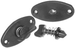 Picture of T-H Marine WSH1PRDP Quick Twist Release Windshield Wing Nut, 2-Pack