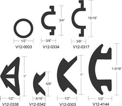 Picture of Taco Metals V12-4144BKA50-1 Insert Vinyl 50ft/coil