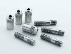 Picture of Mr. Gasket 5332 Custom Carburetor Stud Set Clear Aluminum