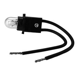 Picture of Auto Meter 3220 Light Bulb & Socket Assy., T3 Wedge, 2.7w & 4.6w & 4.9w, Replacement, Twist-In