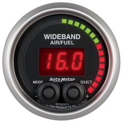 Picture of AutoMeter 5678 Gauge, Air/fuel Ratio-Pro, 2 1/16" , 10:1-20:1, Digital W/ Peak & Warn, Elite