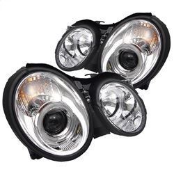 Picture of Spyder 5011183 Projector Headlights - Halogen - Led Halo - Chrome - High H1 - Low
h7