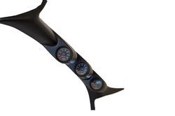 Picture of Auto Meter 7077 Pillar Kit, 100-250 °f/0-35 Psi/0-1600 °f, 99-07 Ford Superduty, Ford Factory Match