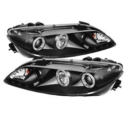Picture of Spyder 5042538 With Fog Lights Projector Headlights - Led Halo - Drl - Black