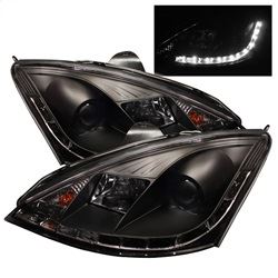 Picture of Spyder 5010162 Projector Headlights - Drl - Black - High H1 - Low H1