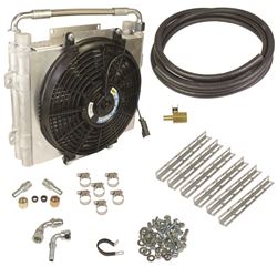 Picture of BD Diesel 1030606-DS-58 Xtrude Double Stacked Auxiliary Transmission Cooler Kit