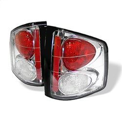 Picture of Spyder 5001894 Spyder Auto 5001894 Euro Style Tail Lights Chrome/clear