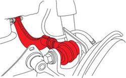 Picture of SPC Performance 67487 Scion Tc Adj Rear Camber Armvehicle Specific Item