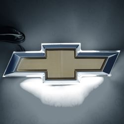 Picture of Oracle Lighting 3011-001 White Illuminated Led Rear Bowtie Emblem