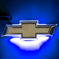 Picture of Oracle Lighting 3011-002 Blue Illuminated Led Rear Bowtie Emblem