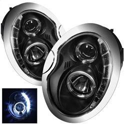 Picture of Spyder 5011336 Projector Headlights - Drl - Black - High H1 - Low H1