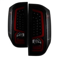 Picture of Spyder 9040450 Light Bar Led Tail Lights - Black Smoked