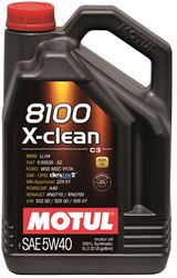 Picture of Motul 102051 8100 X-Clean 5w40 - 5l - Synthetic Engine Oil
